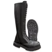 Brandit 20 Eyelet Boots, black, Size 46 for Men