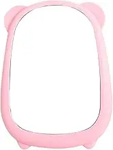 Folding Makeup Mirror Portable Tabletop Vanity Mirror with High Definition Surface for Daily Use at Home Desk Bathroom Dressing Table