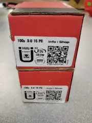 Lot Of 2 Boxes Hilti X-U 16 P8 Fastener #2141083-100 Count -5/8in.