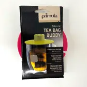 Primula Silicone Tea Bag Buddy Pink Keeps Tea Hot Holds Bag In Place Microwave