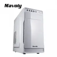 在飛比找蝦皮商城優惠-Mavoly 松聖 葡萄柚 M-ATX USB3.0亮面機箱