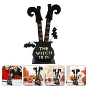 Halloween Decorations Outdoor Witch Leg Handstand Ornament Bar Festival