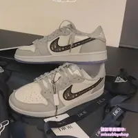 在飛比找蝦皮購物優惠-二手正品Nike Dior x Air Jordan 1 l