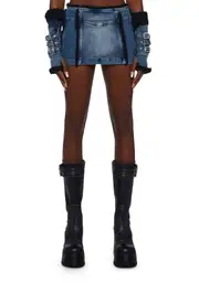 [Generation Kiss] Lara Denim Skirt- Black