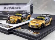 CA ArtWork 1:64 JDM Supra A80Z Figure Racing Sports Model Diecast Metal Car