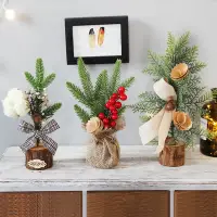 在飛比找蝦皮購物優惠-<現貨>聖誕樹 聖誕花圈 聖誕盆栽 拍照道具 聖誕節裝飾 聖