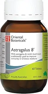 Oriental Botanicals Astragalus 8 Immune Health 60 Tablets