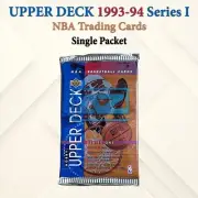 1993-94 Upper Deck NBA Box Pack Series 1 Basketball Trading Cards 1 Packet