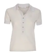 Patrizia Pepe Polo Shirt 0,1,2 silver-tone