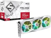 ASRock Radeon RX 7600 Steel Legend 8GB, 8192MB GDDR6