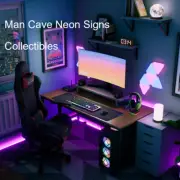 17" Man Cave Wording Neon Signs Real Glass Custom Bar Room Lamp Free Choice