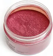 Epoxy Resin Color Pigment Mica Powder Burgundy Metallic Shimmer Pigment Powder Cosmetic Grade for Lip Gloss Making, Lipstick, Lip Balm, Epoxy Resin Art, Paint, Nail, Slime Colorant, Soap Dye (50g)
