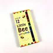 Set of 12 Little Bees Crayons OOLY 2020 3+ treebark brown little ladybug red SEE