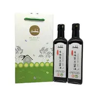 在飛比找PChome24h購物優惠-護生 有機台灣原生種黑豆醬油 500ml 2入/禮盒