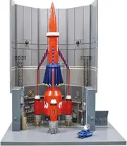 Aoshima Bunka Kyozai Thunderbird No. 12 Thunderbird No. 3 & Launch Base 1/350 Series Plastic Model