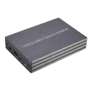 HDMI to USB3.0 Video Capture Adapter 4K 1080P Dongle Card Live Streaming q