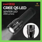 LED 手電筒 CREE Q5 2000 流明 LFU01 黑色