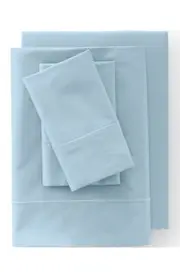 Lands' End 400 Thread Count Premium Supima Cotton No Iron Sateen Bed Sheet Set