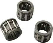 3pc 12x17x14mm Needle Bearing for K-y-m-co Ag-il-it-y 50 RS for C-ur-io DJ Di-nk Fe-ver Mxu Ma-xx-er Pe-op-le Super 8 Yup 50cc 2T Piston Pin