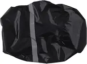 Back Rain Cover Protective Cover Microphone Removal Brush Tire Brush Protective Frame Protector Bicycle Rain Cover Rear Bag Rain Covers Log Decor Light Green Oxford Cloth