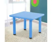 Keezi Kids Table Plastic Square Activity Study Desk 60X60CM