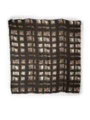 Abstract Check Scarf