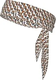 Beagle Patterns Headbands,Sports Head Tie,Headband for Men and Women,Hair Band for Running, Workout, Football