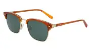 New SHINOLA by Flexon SH-2300S 243 Honey Tortoise Sunglasses with Green Lenses
