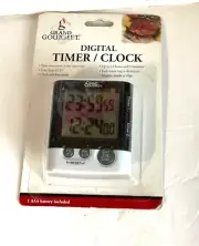 Grand Gourmet Digital Timer / Clock NIB!