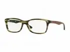 Ray Ban Eyeglasses RX5228 5798 50 Havana Green Eyeglasses Frames Optical