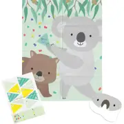 Australian Bush Buddies Pin the Popper Party Game