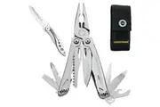 Leatherman Sidekick Stainless Multi-Tool + Sheath + Skeletool KB