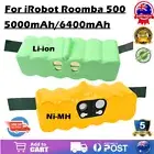 1/2 Pack 6400mAh Battery for iRobot Roomba 500 510 537 550 580 630 760 880 5.5Ah