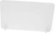 jojofuny Partition Board Dining Desktop Isolation Board for Office Desk Material Sneeze Protection Edge Design Health