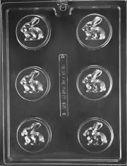 BUNNY COOKIE mold Chocolate Candy soap making covered oreo cookies rabbits E471