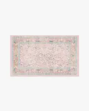 90' x 150' | Machine Washable Runner Rug | Kid & Pet Friendly | Indoor Rug | Fit For A Queen Soft Rose Rug by Bridgerton | Ruggable