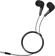 In-Ear Hands - Wired Earphones, Sound Accessories | 3.5mm Jack Compact Wired Earphones, Multipurpose High Fidelity Wired Headphones, Clear Audio Cord Earphones for Travel Training and School