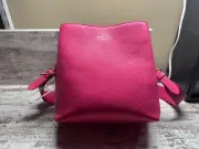 Radley London Dukes Place Crossbody bag grained cow leather pink (Brand New)