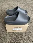 New With Box Adidas Yeezy Slide Onyx (2022/2023) Mens Size 9 HQ6448