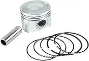 MCFPGFVKNA Motorcycle 52.4mm Piston 14mm Bore Air/Oil Cooling Fit For Lifan 125cc Horizontal Engines Bike ATV Quad Monkey Bike Parts Pistons and rings