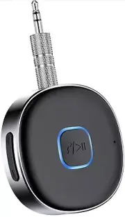 Bluetooth Aux Receiver for Car, Portable 3.5mm Aux Bluetooth Car Adapter, Blu...