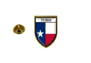 pins pin's flag national badge backpack hat shield world usa texas