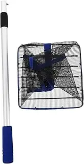 TOVINANNA Nylon Net Pong Ball Container Table Tennis Ball Holder Telescopic Rod Easy to Use