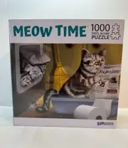 Funwares “Meow Time” 1000 Piece Jigsaw Puzzle New in Box