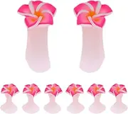 Dranng Flower Toe Separator | Soft Reusable Toe Separators Toes Dividers | Tools Nail Separators for Nail Salons Lovers Women Girlfriend Mother