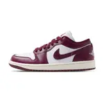 NIKE AIR JORDAN 1 LOW 女 酒紅 喬丹 運動 低筒 經典 休閒 AJ1 休閒鞋 DC0774-161