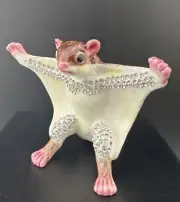 Faberge Squirrel trinket box hand made by Keren Kopal & Austrian crystals