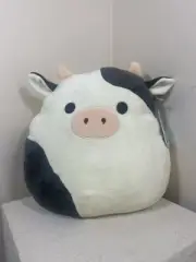 SQUISHMALLOWS - Connor the Cow BNWT 12” Inch - Kellytoy Plush Brand New