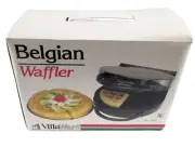 VillaWare Perfect Waffler Model 3200 Belgian Waffle Maker Baker