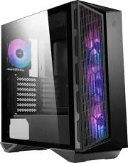 MSI MPG GUNGNIR 111R Mid Tower Gaming PC Case - Black, 4 x 120mm ARGB Fans, U...